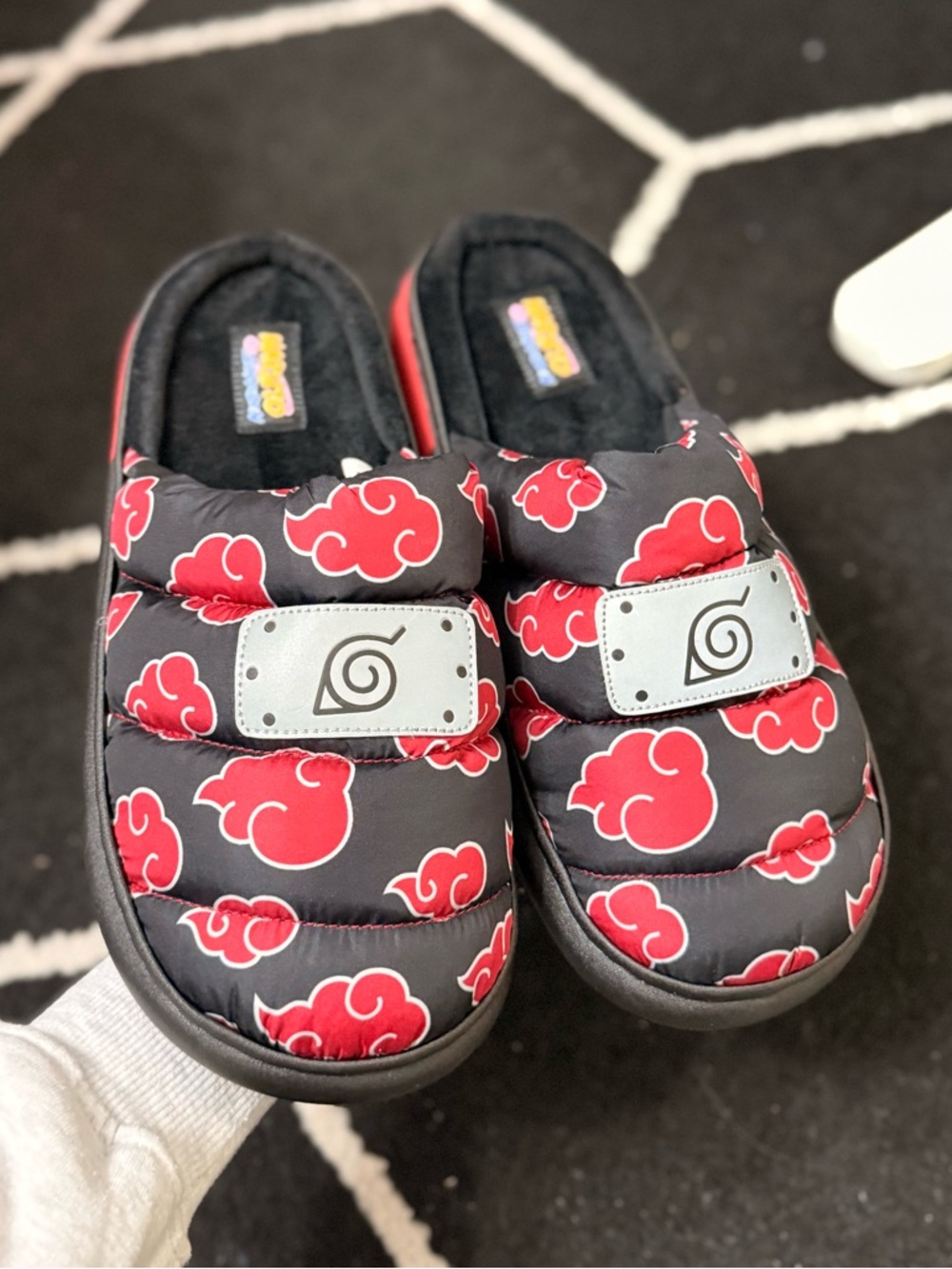 Naruto Cloud Slip-On Slippers Men’s
